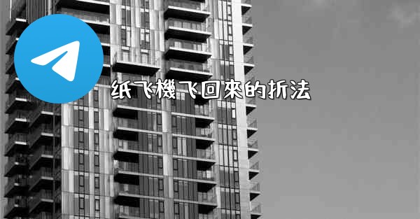 纸飞機飞回來的折法