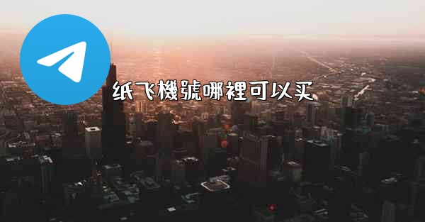 纸飞機號哪裡可以买