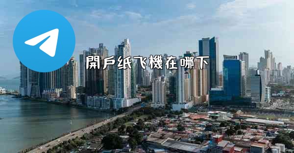 開戶纸飞機在哪下