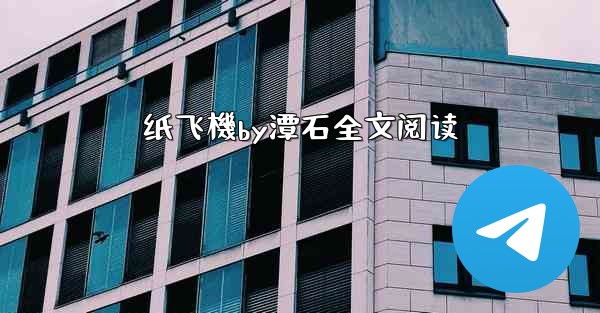 纸飞機by潭石全文阅读