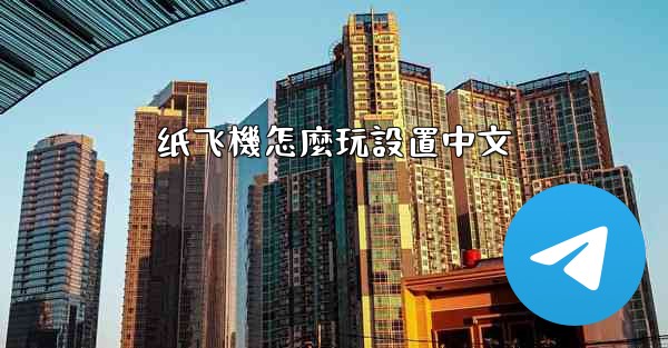 纸飞機怎麼玩設置中文