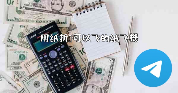 用纸折叠可以飞的纸飞機