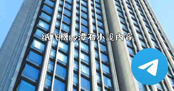 纸飞機by潭石小說內容