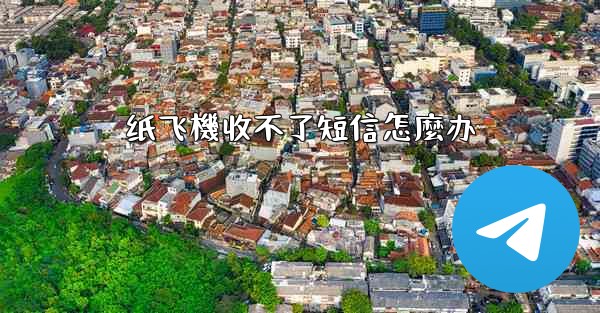 纸飞機收不了短信怎麼办
