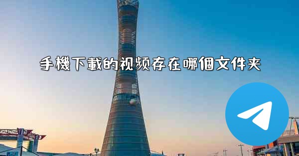 手機下載的视频存在哪個文件夹