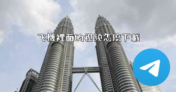 飞機裡面的视频怎麼下載