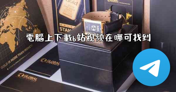 電腦上下載b站视频在哪可找到