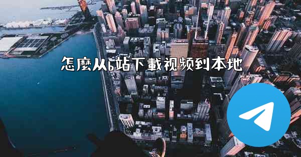 怎麼从b站下載视频到本地