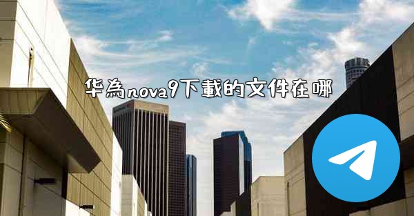 华為nova9下載的文件在哪