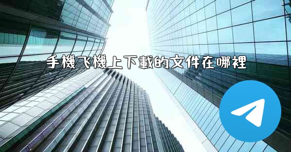 手機飞機上下載的文件在哪裡