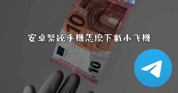 安卓繫統手機怎麼下載小飞機