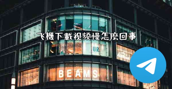 飞機下載视频慢怎麼回事