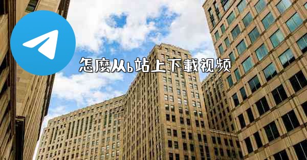 怎麼从b站上下載视频