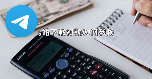 b站下載视频如何转换