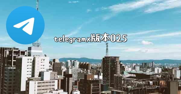 telegramx版本025