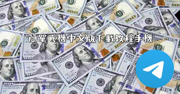 簡單飞機中文版下載教程手機