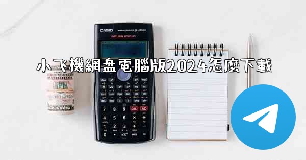 小飞機網盘電腦版2024怎麼下載