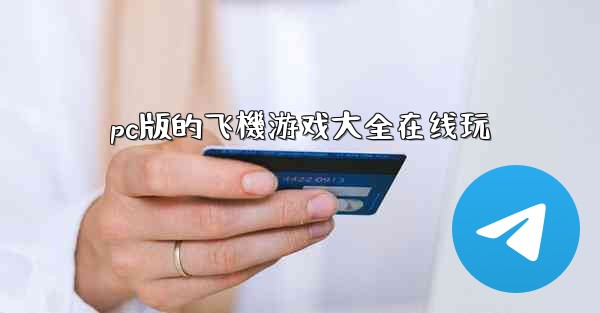 pc版的飞機游戏大全在线玩