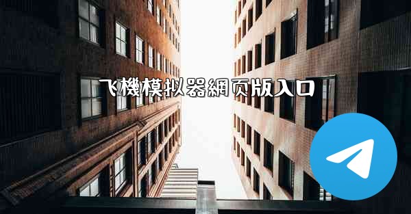 飞機模拟器網页版入口