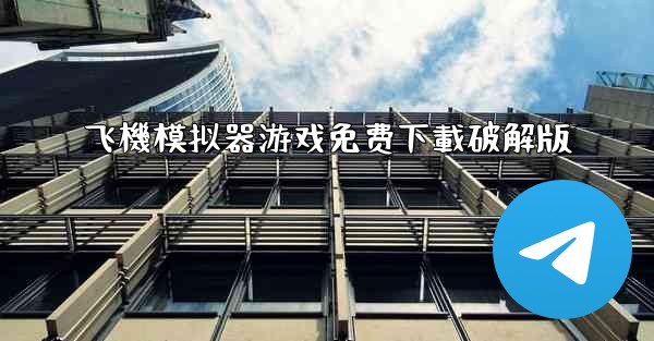 飞機模拟器游戏免费下載破解版