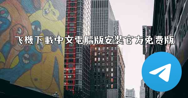 飞機下載中文電腦版安裝官方免费版