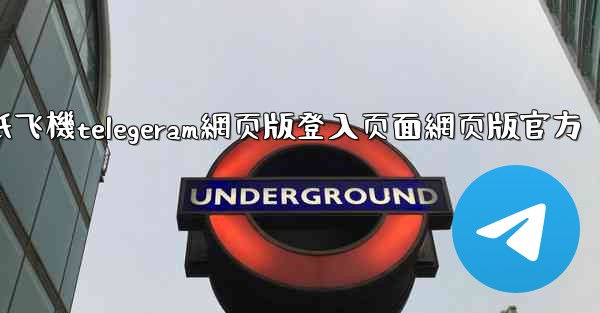 纸飞機telegeram網页版登入页面網页版官方