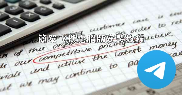 簡單飞機電腦版安裝教程