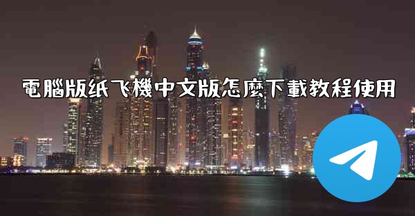 電腦版纸飞機中文版怎麼下載教程使用