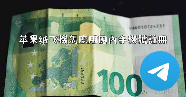 苹果纸飞機怎麼用國內手機號註冊