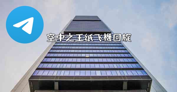 空中之王纸飞機回旋