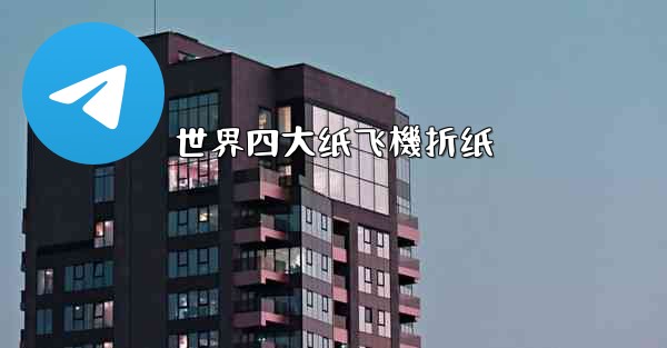 世界四大纸飞機折纸