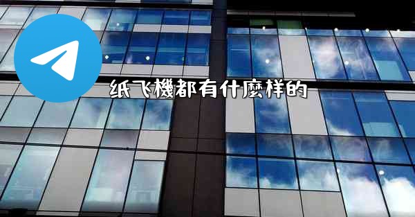 纸飞機都有什麼样的