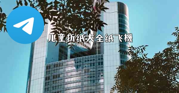 儿童折纸大全纸飞機