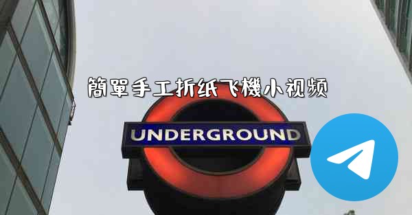 簡單手工折纸飞機小视频