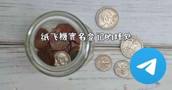 纸飞機實名登记的坏处