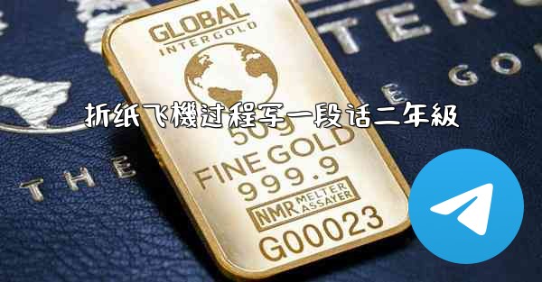 折纸飞機过程写一段话二年級