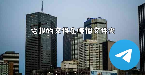 電报的文件在哪個文件夹