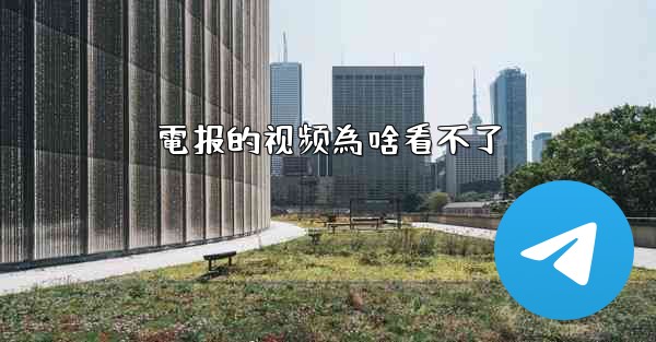 電报的视频為啥看不了