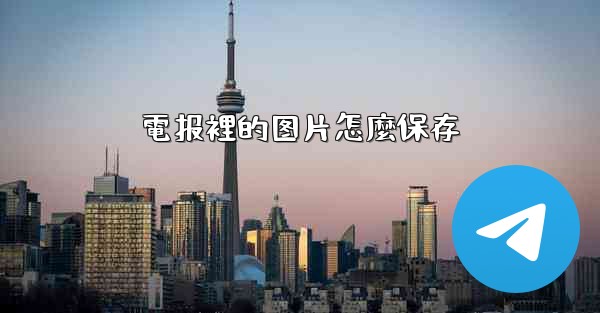 電报裡的图片怎麼保存