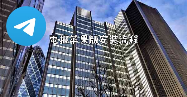 電报苹果版安裝流程