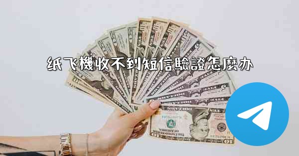 纸飞機收不到短信驗證怎麼办