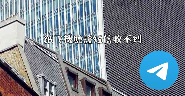 纸飞機驗證短信收不到