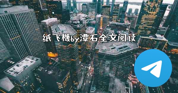 纸飞機by潭石全文阅读