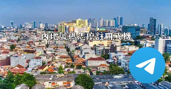 內地號碼怎麼註冊飞機