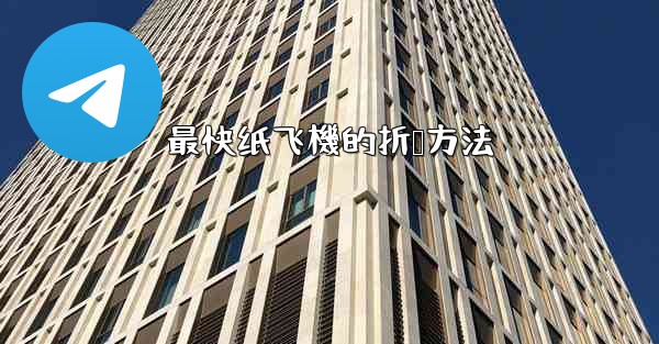 最快纸飞機的折叠方法