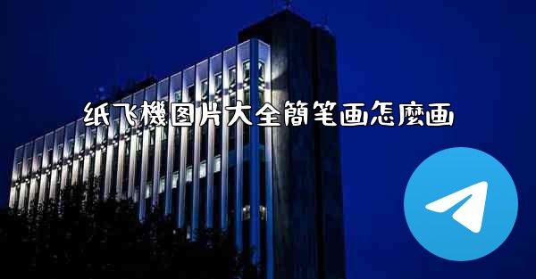 纸飞機图片大全簡笔画怎麼画