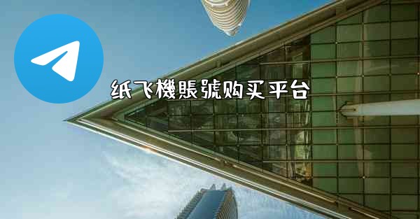 纸飞機賬號购买平台