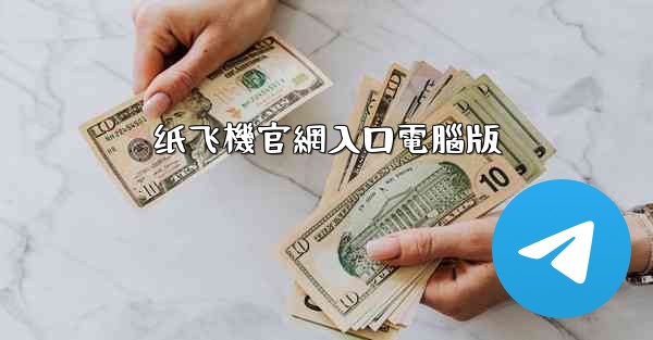 纸飞機官網入口電腦版