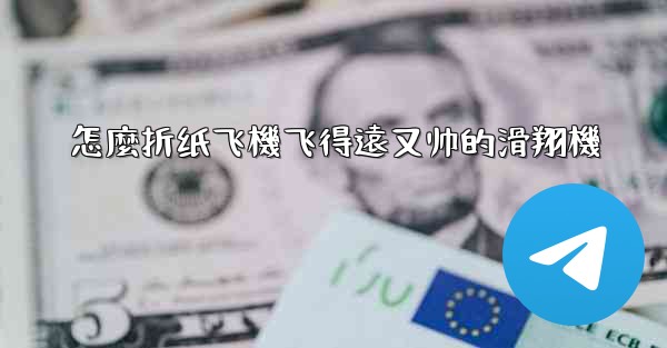 怎麼折纸飞機飞得遠又帅的滑翔機