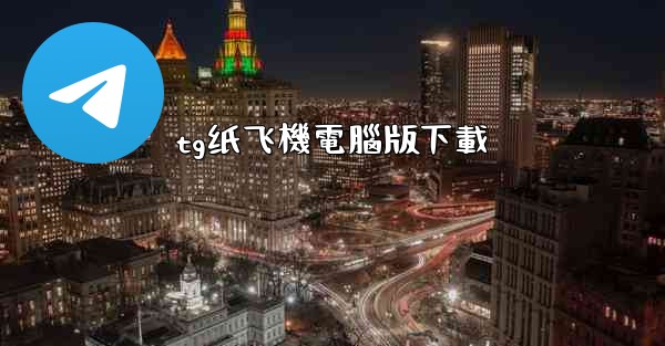 tg纸飞機電腦版下載